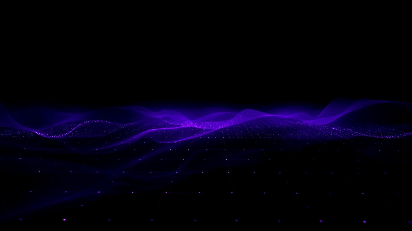 Layered purple data planes representing revenue infrastructure and media network inventory